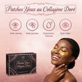 Masque Yeux Hydratant Doré – KGUNIVERS | Soin Contour des Yeux au Collagène