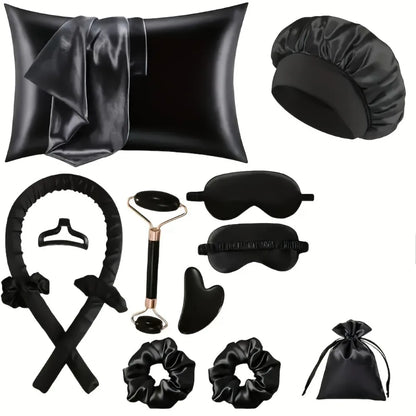 Coffret Boucles Sans Chaleur – Kit Soin Capillaire Nuit | KGUNIVERS