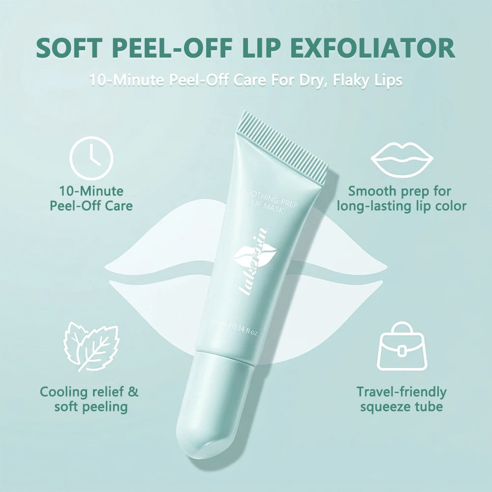 Masque exfoliant doux pour les lèvres, soin nourrissant en profondeur, apaise les lèvres sèches et gercées, traitement quotidien pour tous types de peau