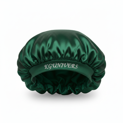 Bonnet de Nuit en Satin Personnalisé – KGUNIVERS | Soin Capillaire & Style