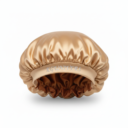Bonnet de Nuit en Satin Personnalisé – KGUNIVERS | Soin Capillaire & Style
