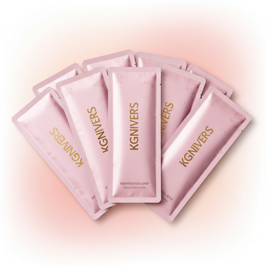 Masque Collagène KGUNIVERS - Sachets éventail